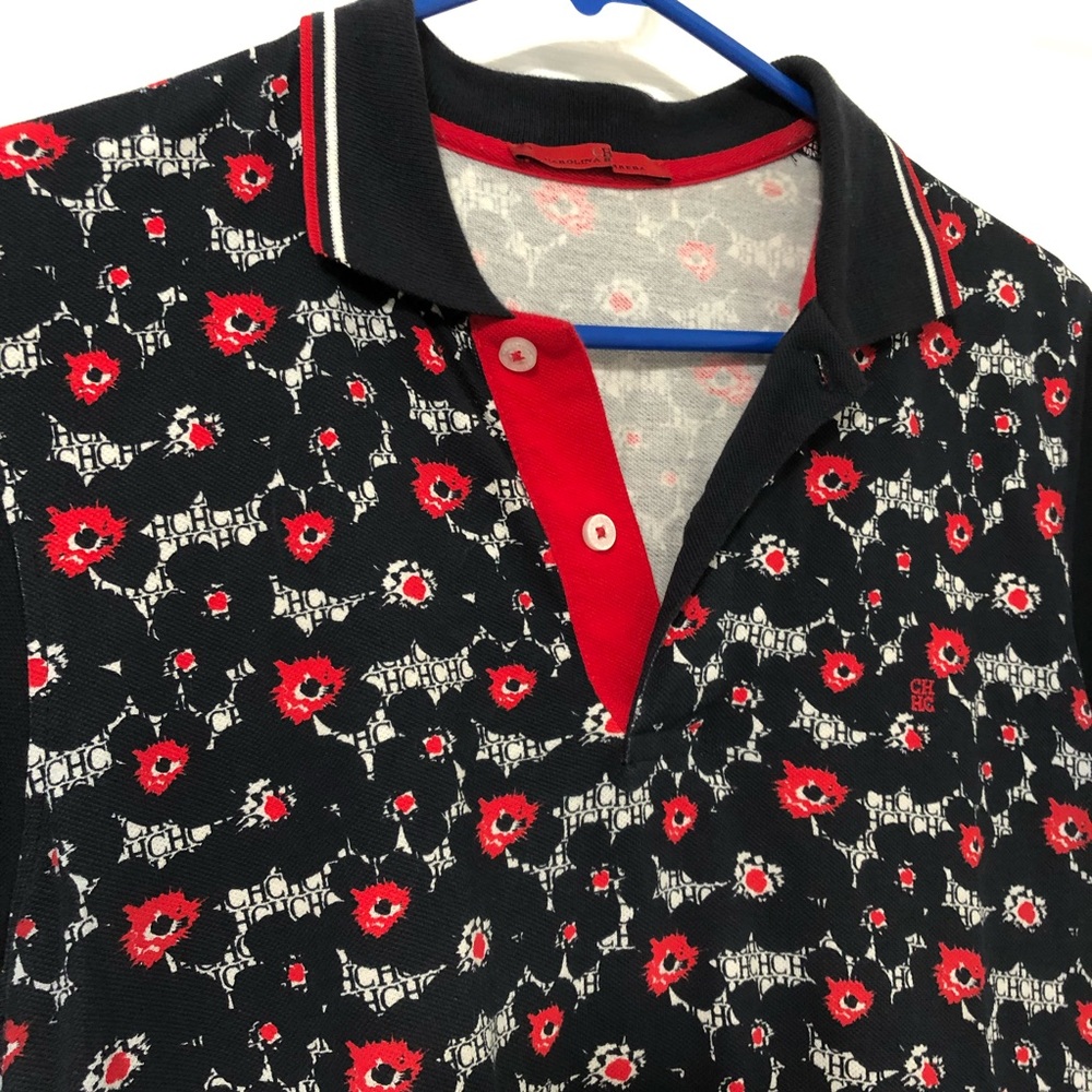 SOLD !!! carolina herrera mens polo